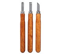 3/6/9 pz Kit per intaglio del legno, set di strumenti di intaglio del legno kit di coltelli per trucioli per principianti e professioni(3Pcs)