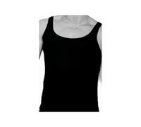 3-6 CANOTTE UOMO COSTINA COTONE 100% CANOTTIERA BIANCO NERO INTIMO VOGATORE