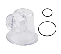 3/6 inserti trasparenti pre-filtro coperchio, inserto pompa di circolazione W/79 mm O-ring guarnizioni per SPS25 per SPS75 per pompe di circolazione SPS100, kit di pezzi di ricambio (1 set)