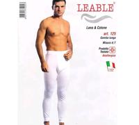 3-6 mutanda lunga uomo Gamba lunga lana e Cotone LEABLE 125 Caldo Invernale