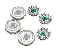 3/6 Pezzi, Compatibili Con Philips, Testine For Rasoio, Lame Di Ricambio SH90/62 Serie 8000 S8950 9000 S9000 S9011 S9021 S9031 S9041 S9111(3PCS)