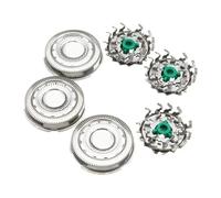 3/6 Pezzi Di Testine For Rasoio, Lame Di Ricambio, Compatibili Con Philips, SH90/62 Serie 8000 S8950 9000 S9000 S9011 S9021 S9031 S9041 S9111(3pcs)