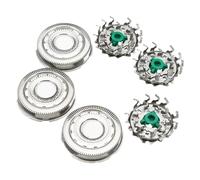 3/6 Pezzi Testine Di Rasoio Lame Di Ricambio, Compatibili Con Philips, SH90/62 Serie 8000 S8950 9000 S9000 S9011 S9021 S9031 S9041 S9111(6pcs)