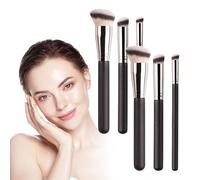 3/6 PZ Spazzole di bellezza, 101 Pennello di fondazione, A506 Pennello del correttore, Angolo sotto gli occhi spazzole del correttore, Beauty Foundation Contour Set di pennelli di trucco (Color : 2 S