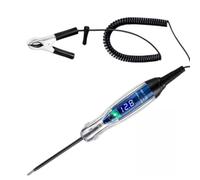 3-60V DC Digital Circuit Light Probe Automotive Tensione Detector Tool | Dispone di un chiaro schermo digitale che visualizza letture da 3 a 60 V CC insieme alle spie di polarità a LED rosse e verdi