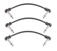 3/6Pcs Cavo Chitarra Elettrica Pedalboard Strumento Cavo Pedale Consiglio Patch Cavo Per Chitarra E Altri Strumenti Cavo Schermato A Basso Rumore Cavi Cavo di Collegamento Pedale Board Cavi