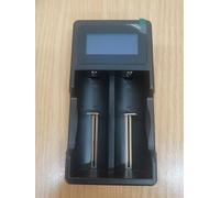 3,7 V Batteria Li Ricaricabile 2600mAh 2PCS, Potenza Duratura con Oltre 1000 Cicli di Carica - con Pulsante Superiore per Torce Elettriche, Lampade Frontali, Giocattoli e Altro Ancora