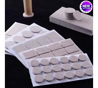 3-72 pezzi feltro gamba della sedia pad 3mm di spessore pavimento protezione antigraffio tappetino muto antiscivolo autoadesivo accessori per mobili fai da te