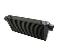 3" 76MM INTERCOOLER IN LEGA ALLUMINIO MONTAGGIO ANTERIORE NERO INTERCOOLER