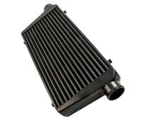 3" 76MM INTERCOOLER IN LEGA ALLUMINIO MONTAGGIO ANTERIORE NERO INTERCOOLER