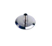 3" 76mm OD91mm Adapter With 1/2" Male Thread, 3" Tri-clamp End Cap With 1/2" Male Thread Stainless Steel 304