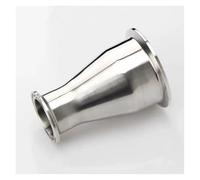 3''(76mm) OD91mm x2.5''(63mm) OD77.5mm Reducer Pipe Connector Stainless Steel 304