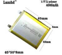 3.7V 4000mAh batteria ricaricabile ai polimeri di litio Li Lipo 805065 per PSP GPS ipod PAD MID Portable Power Bank Medical equipment
