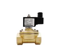 3/8" 1/2" 3/4" 1" normalmente vicino ottone elettrovalvola a solenoide elettrica DN10 DN15 DN20 12V/220V per acqua olio aria IP65 (DN25, AC220V)