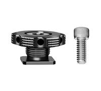 3/8 "1/4" Filettato Camera Adattatore di Montaggio Hot Shoe Per Studio Treppiede Smartphone Stabilizzatore Rigs Soluzione di Montaggio Adattatore Attrezzature Studio