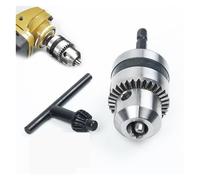 3/8 1.5-10MM 24UNF Punta da trapano senza chiave Mandrino Clip 1/4 Adattatore for asta con codolo esagonale Morsetto for trapano in acciaio Morsetto for foratura in legno Lavorazione del legno