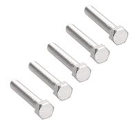 3/8-16x2-1/4" 304 acciaio inox testa esagonale viti fermaglio 5pz.