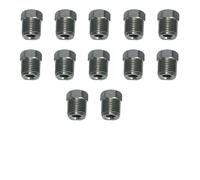 3/8-24 Invertito Flare Acciaio Inox Tubo Dado Raccordi - 3/16 " Tubo Freno -