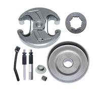 3 8-7 Corona dentata Frizione Assy Adatto for 455 460 Motosega Linea Olio Attrezzi da Giardino