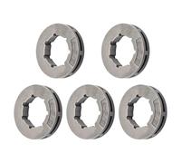 3/8-7T Rim Sprocket, Simple To Use Drum Rim Sprocket Set Of 5-3/8-7 Tooth Cutting Long-Term Replacement Ready For Chain Drive Engine Lawn Mowers