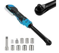 3/8" Batteria Cricchetto Compatibile con Makita 18V, 80 N.m Chiave a Cricchetto Senza Fili,Chiave a Cricchetto Batteria con Testa Allungata 16 cm,Set di Chiavi a Cricchetto Elettriche (Senza batteria)