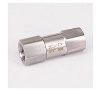 3/8" BSP Female 304 Stainless Steel One Way Check Valve Non-return In Line Valve 3-60 Bar