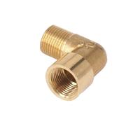 3/8" BSP Female to 3/8" BSP Male Thread 90 Deg Brass ELbow Pipe fitting Connector Coupler YZWRWRMKTB