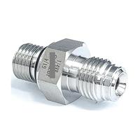 3/8" BSPP Male To 1/4" VCR Male Nipple SUS316L Stainless Steel Pipe Fitting Coupler Connector