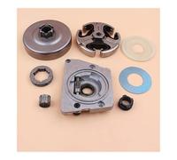 3/8 "Frizione Tamburo Pompa Olio Cerchio Pignone Ingranaggio a vite senza fine Kit for HUS 61 66 266 268 272 Parti Motosega бензопила