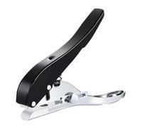 3/8 Inch Perforatrice, 10mm Perforatrice foro singolo, Perforatrices manuale robusta lunga portata,Perforatrices portatile metallo cerchio singolo per carta artigianale, etichette, biglietti, quaderni