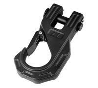 3/8 Inch Winch Hook Heavy Duty, ATV Hook, Tow U-Clamp Sliding for Synt