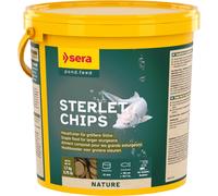 3,8 litri 1,7 kg sera Pond Sterlet Chips Nature Alimento Mangime Completo Affondante per Grandi Storioni da laghetto