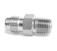 3/8" NPT Male To 1/2" VCR Male SUS 316L Stainless Steel Pipe Fitting Connector 3000 PSI