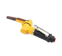 3/8 "Utensili for lucidatura levigatrice a nastro pneumatico for levigatrice pneumatica con nastri abrasivi for kit compressore d'aria 10 * 330MM - Velocità regolabile(Belt sander kit)