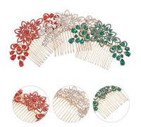 3 accessori per capelli da sposa: pettine per capelli da sposa con strass -