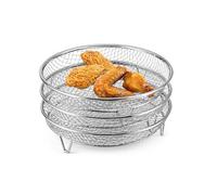 3 accessori per forno a aria, compatibili con Ninja, pannolini sovrapposti per forni a aria multipli, pannolini specifici per forni a aria(Rondamento)