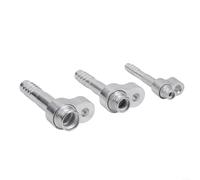 3 adattatori per evaporatore a pannello mobile per condizionatore d'aria per R134a progettati per una vestibilità precisa e prestazioni ottimali (tubo dritto)