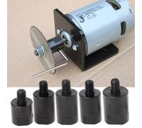3 adattatori per mandrino di accoppiamento lama da 17 mm con manicotto accoppiatore albero motore (6 mm)