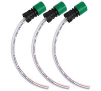 3 adattatori per rondella ad alta pressione per spruzzatore a batteria al litio, a prova di perdite, con portata di 38 cm per attività di pulizia efficienti
