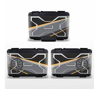 3 Adesivi per valigie vario compatibili per BMW R1200 R1250 GS Exclusive kit completo per laterali + bauletto