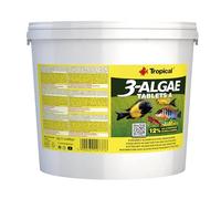 3-ALGAE TABLETS A 2kg / 2L / 4500 pz. - pastiglie autoadesive, Mangime universale per pesci d'acqua