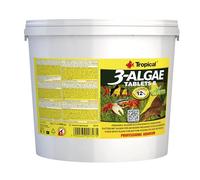 3-ALGAE TABLETS B 2kg / 2L / 10000 pz. - pastiglie affondanti, alimento universale per pesci d'acqua dolce e marini
