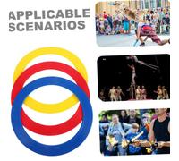 3 anelli da giocoleria per oggetti di scena di troupe acrobatiche