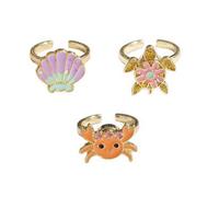 3 anelli di ansia Fidget, anelli regolabili, margherita aperta e farfalla, Yingyang, unicorno, anelli con spinning per ansia, anelli impilabili, ansia da stress, anelli di illuminazione per donne e