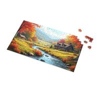 3 anni ragazza regali autunno serenità: una cabina accogliente nella valle immagine puzzle puzzle board puzzle per adulti 500 pezzi (1000 pezzi)