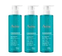 3 AVENE CLEANANCE GEL DETERGENTE 400ML Deterge con delicatezza le impurezze della pelle. Viso e corpo