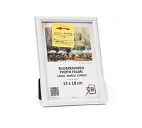 3-B Cornice per foto JENA - bianco - 13x18 cm cornice in legno di pino con vetro acrilico