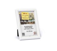 3-B Cornice per foto JENA - bianco - 9x13 cm cornice in legno di pino con vetro acrilico