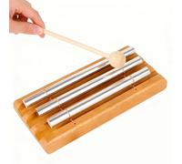 3 bacchette sonore strumento musicale per bambini a partire dai 3 anni in su, con bacchetta, strumenti a percussione, scacciapensieri per la scuola, suoneria musicale precoce