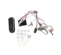 3 Band Preamp Circuito Chitarra Potenziometro Per Attivo Bass Pickup Cinghie Chitarra Acustica Gancio Accessori Sostituzione